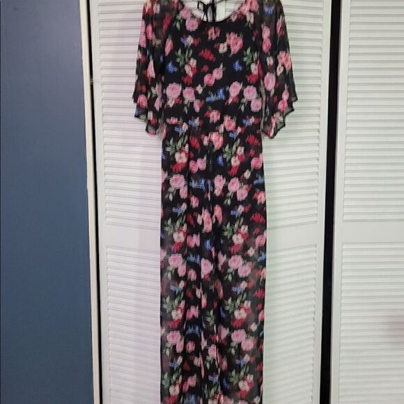 Romeo & Juliette Couture Floral Romper Dress Size M - Picture 4 of 7